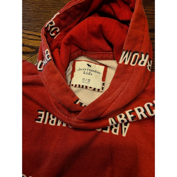 Abercrombie kids printed hoodie - Picture 2 of 3